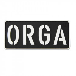 Patch Velcro ORGA - Noir - 