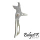 Balystik détente CNC BLADE pour M4 AEG (silver) - 