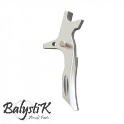 Balystik CNC BLADE Trigger for M4 AEG (silver) - 
