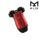 KUBLAI Grip Vertical Aluminium court M-LOK style Samson - rouge - 