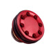 FPS Softair double o-ring ball bearing high speed Piston Head - 