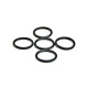 FPS Softair set of 5 O-Ring seal for Air Nozzle - 
