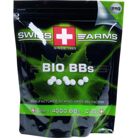 Swiss Arms 0.25gr Bio BB (1kg) - 