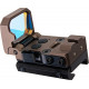 Blackcat foldable Red Dot Sight - Tan - 