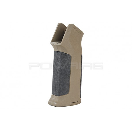 ARES Amoeba Pro Straight Backstrap motor Grip for M4 AEG - BK / DE - 