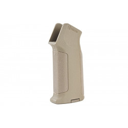 ARES Amoeba Pro Straight Backstrap motor Grip for M4 AEG - Dark Earth - 