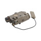 VFC AN/PEQ15 COMBO avec laser et torche - Dark Earth - 