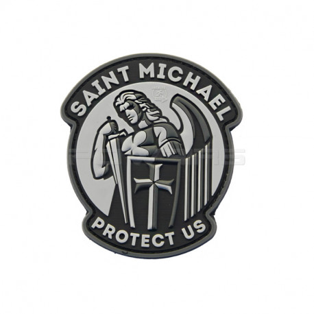 Saint Michael protect US Velcro patch