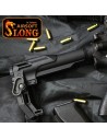 SLONG AIRSOFT Ngel of Death stock for M4 AEG / GBB - Black