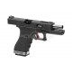 WE Custom 18C semi / full auto gaz GBB Black - 