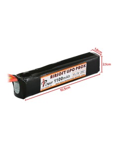 IPOWER batterie LIPO 11.1V 1100Mah 20C (mini tamiya) -  2