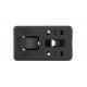 Amomax fixation ceinture noir pour holster et porte chargeur - 