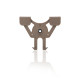 Amomax Molle attachment for holster and magazine pouch Dark Earth - 