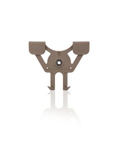 Amomax Molle attachment for holster and magazine pouch Dark Earth -  2
