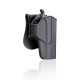 CYTAC Holster rigide T-thumbsmart pour Glock 17 - 