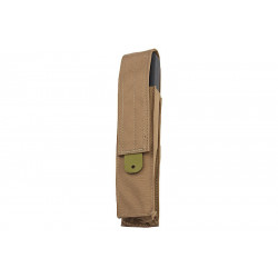 Laylax / Ghost Gear Single Long Magazine Pouch for Kriss Vector AEG - (Tan) - 