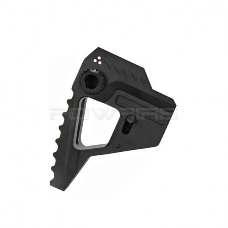 Castellan butée CNC pour crosse Helix CNC M4 AEG - Noir - 