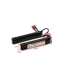 IPOWER 7.4v 2200mah double stick lipo battery (dean) -  2