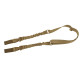 2 Point QD Tactical Bungee Sling tan