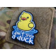 Patch velcro I DON´T GIVE A DUCK - 