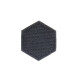 THE MAN / THE LEGEND Hexagon Velcro patch - 