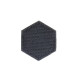 PARAMEDIC, ranger-green Hexagon Velcro patch - 