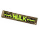 Patch velcro Stransformed to - HULK - nametape - 