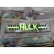 transformed to - HULK - nametape Velcro patch