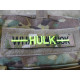 transformed to - HULK - nametape Velcro patch - 