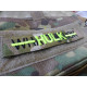 transformed to - HULK - nametape Velcro patch - 