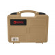 Nuprol Pistol Hard case with Cutted foam - TAN - 