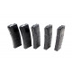 Airsoft Systems MidCap Polymer Magazine for M4 AEG - Black (5 pack)