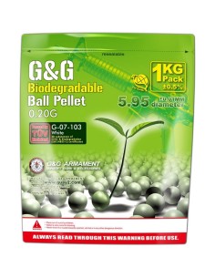 G&G Armament 0.20gr bio BBs (1kg) - 