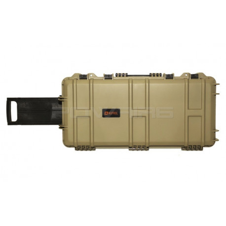 Nuprol Medium Gun Case 75 x 33 x 13 precutted foam - Tan