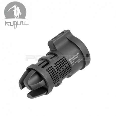 KUBLAI Style VG6 Epsilon flash hider & Cage Device - BK - 