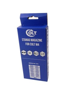 Cybergun chargeur COLT Mid-Cap 120 billes pour AEG M4/M16 -  2