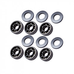 FPS Softair Open Steel 8mm Bearings for A&K MINIMI / M60 / MK43 - 