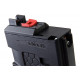 AW custom chargeur gaz 350 billes rouge pour M4 WE GBBR - 