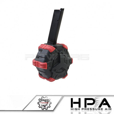 P6 AW custom chargeur HPA 350 billes rouge pour 1911 - 