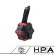 P6 AW custom chargeur HPA 350 billes rouge pour Glock 17 - 