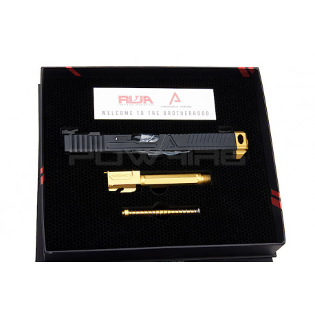 RWA Agency Arms Project NOC Slide set for Tokyo Marui Glock 17 - 