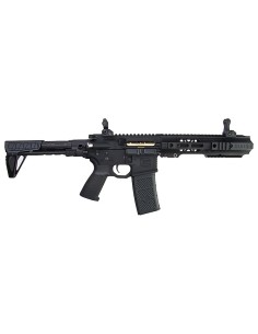 EMG Salient Arms GRY AR15 CQB AEG with PDW Stock - Black -  2