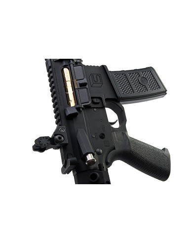 EMG Salient Arms GRY AR15 CQB AEG with PDW Stock - Black - 