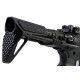 EMG Salient Arms GRY AR15 CQB AEG with PDW Stock - Black - 