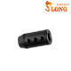 Slong airsoft suppressor caliber Flash hider - BK - 