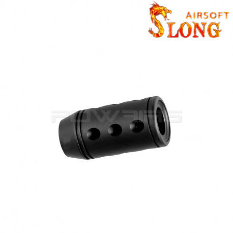 Slong airsoft Cache Flamme suppressor caliber - BK - 