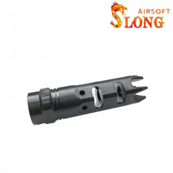 Slong airsoft Flash hider window breeze - BK