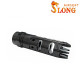 Slong airsoft Flash hider window breeze - BK - 