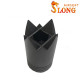 Slong airsoft Flash hider window breeze Type A - BK - 