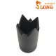 Slong airsoft Flash hider window breeze Type B - BK - 